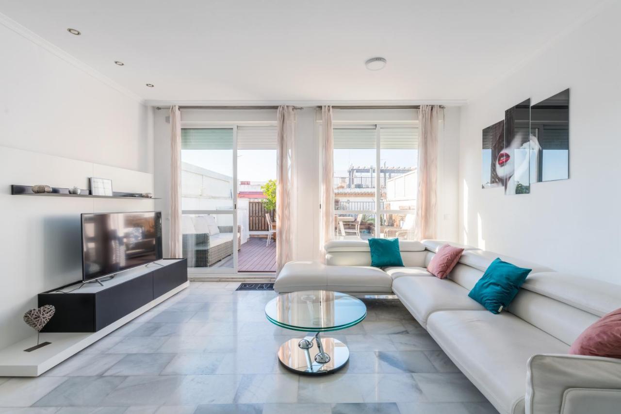 Luxury Duplex 200 M2 Terrace Parking StayinSevilla Kültér fotó